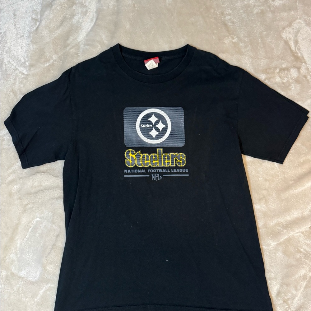 NFL Black T-Shirt with Red Tag
